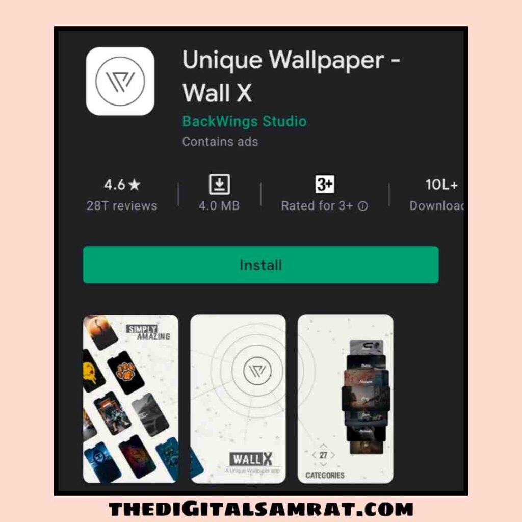 WallX app