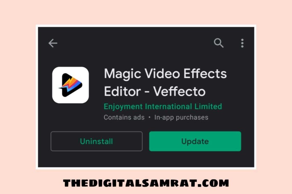 Veffecto App Download