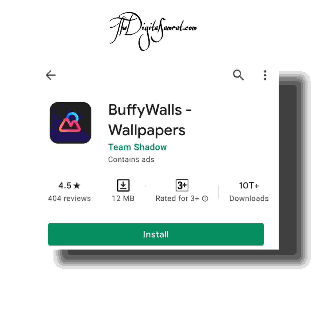 Buffy Walls App
