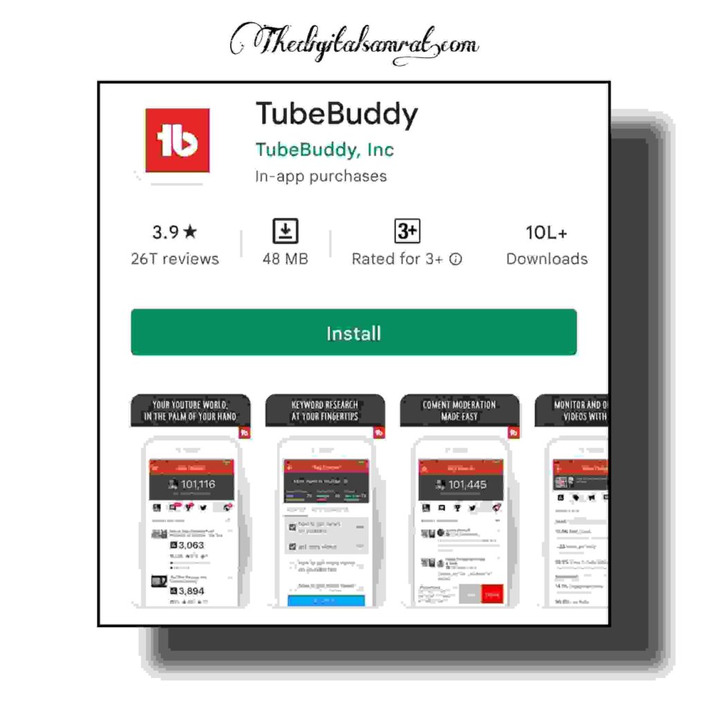 Tubebuddy App