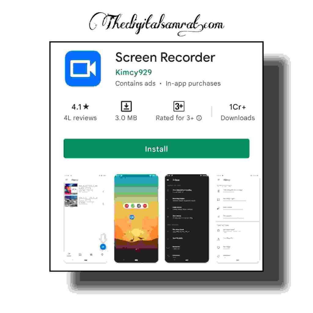 screen recorder app