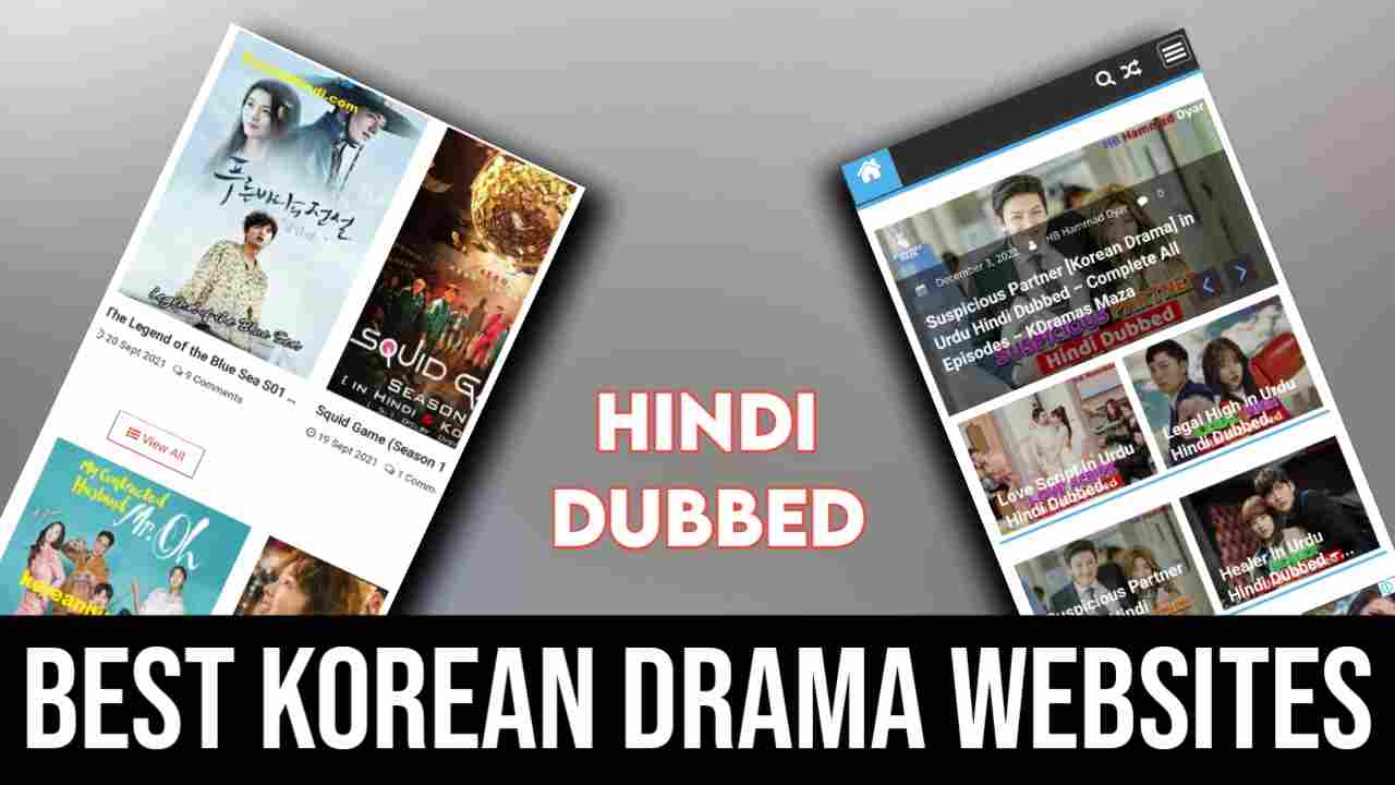 Read more about the article Korean Drama Hindi Dubbed Websites (Free)