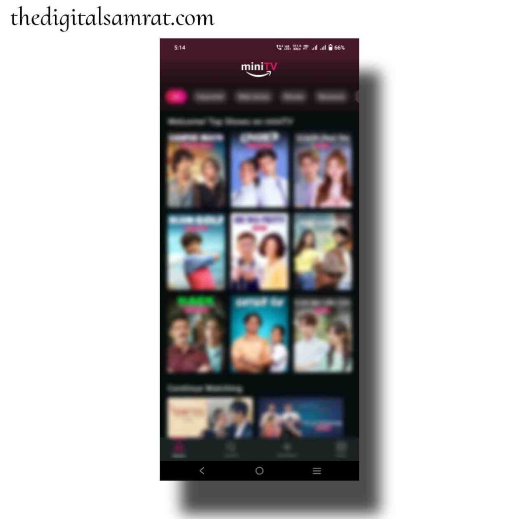 amazon mini tv app