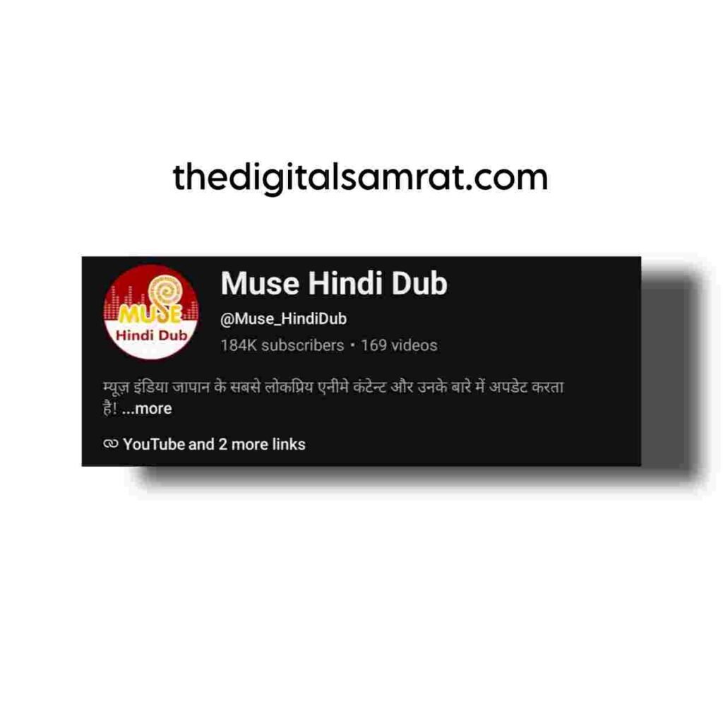 muse hindi dub channel